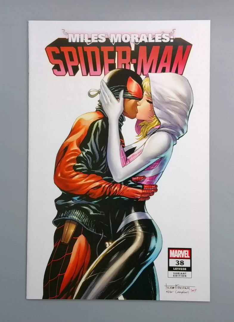 Miles Morales: Spider-Man #38, NM- Tyler KIRKHAM Variant Marvel, 2022