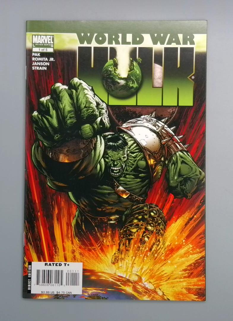 World War Hulk #1, NM Marvel Comics, 2007