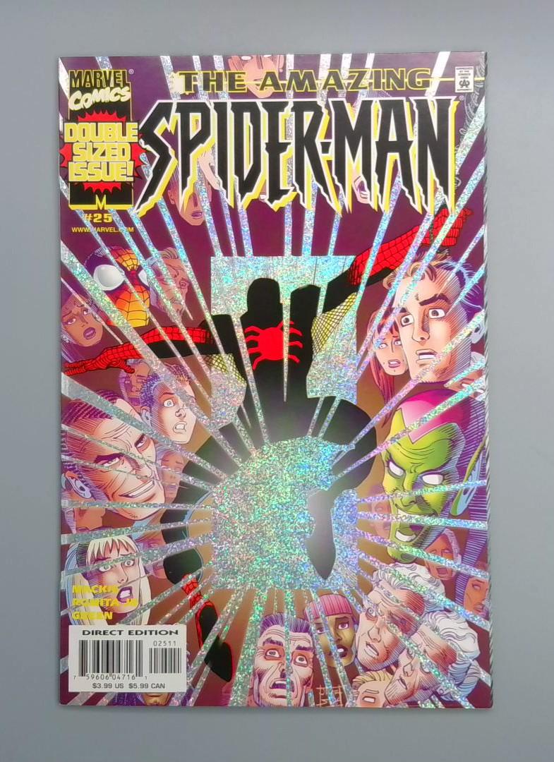 Amazing Spider-Man #425 NM HOLOFOIL GLITTER FCOVER Marvel Comics, 1997