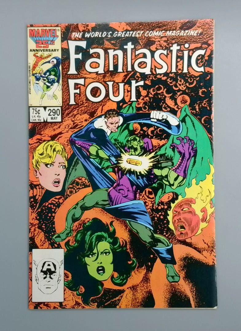 Fantastic Four #290, Marvel, 1986