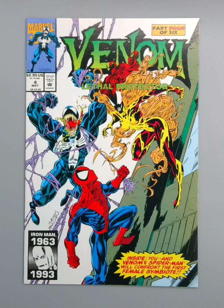 Venom Lethal Protector #4 NM 1st Scream Marvel, 1993 JR1