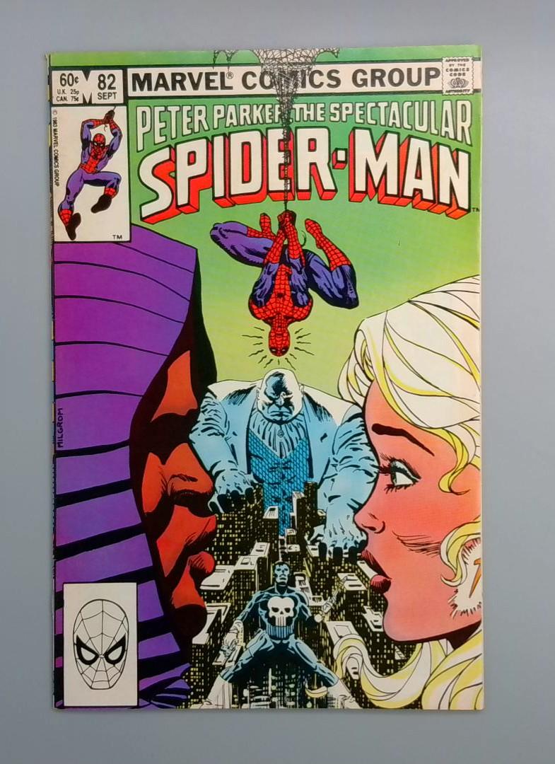Spectacular Spider-Man #82, VF+ Marvel Comics, 1983
