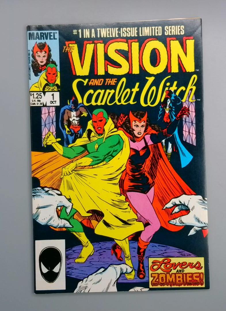 Vision and the Scarlet Witch #1, VF Limited Series, Marvel, 1985