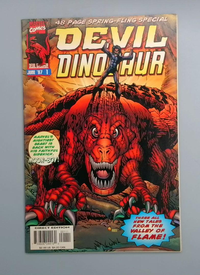 Devil Dinosaur #1, VF 48 Page Spring Fling Special, Marvel Comics, June 1997