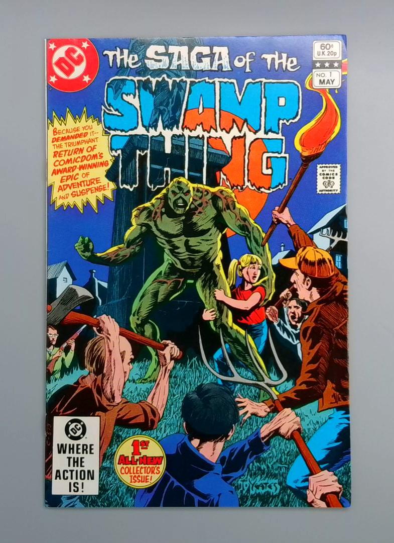 Saga of the Swamp Thing #1 VF+ DC Comics, 1982 JR1