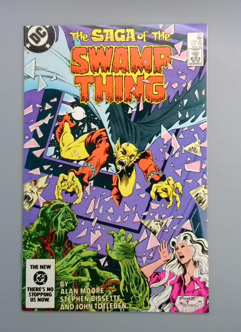 Saga of the Swamp Thing #27, VF+ Demon DC Comics, 1984 JR1
