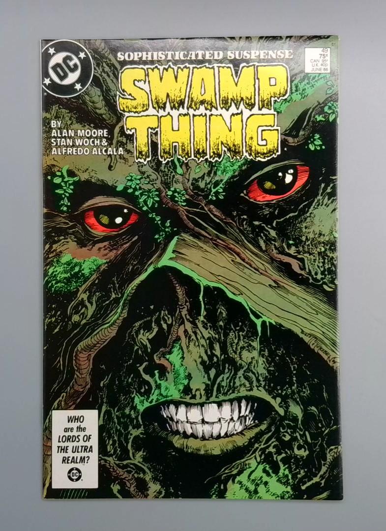 Swamp Thing #49 NM- 1st Cameo Justice League Dark DC Comics, 1986 JR1