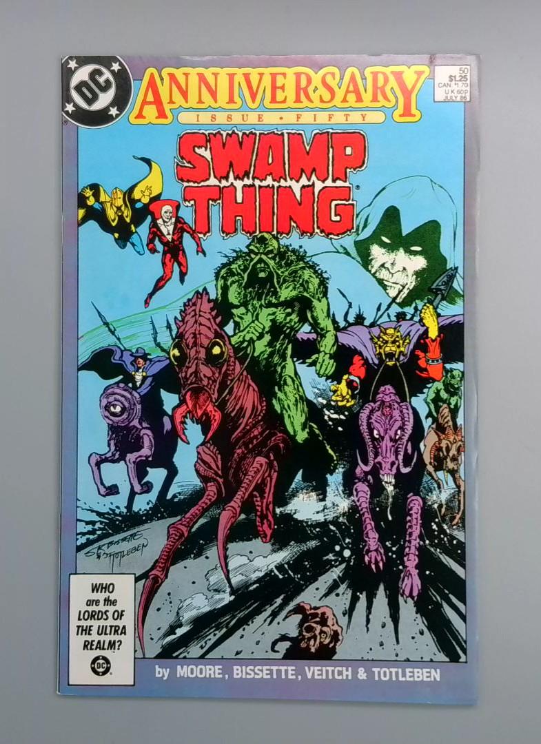 Swamp Thing #50 VF 1st Justice League Dark, DC Comics, 1986 JR1