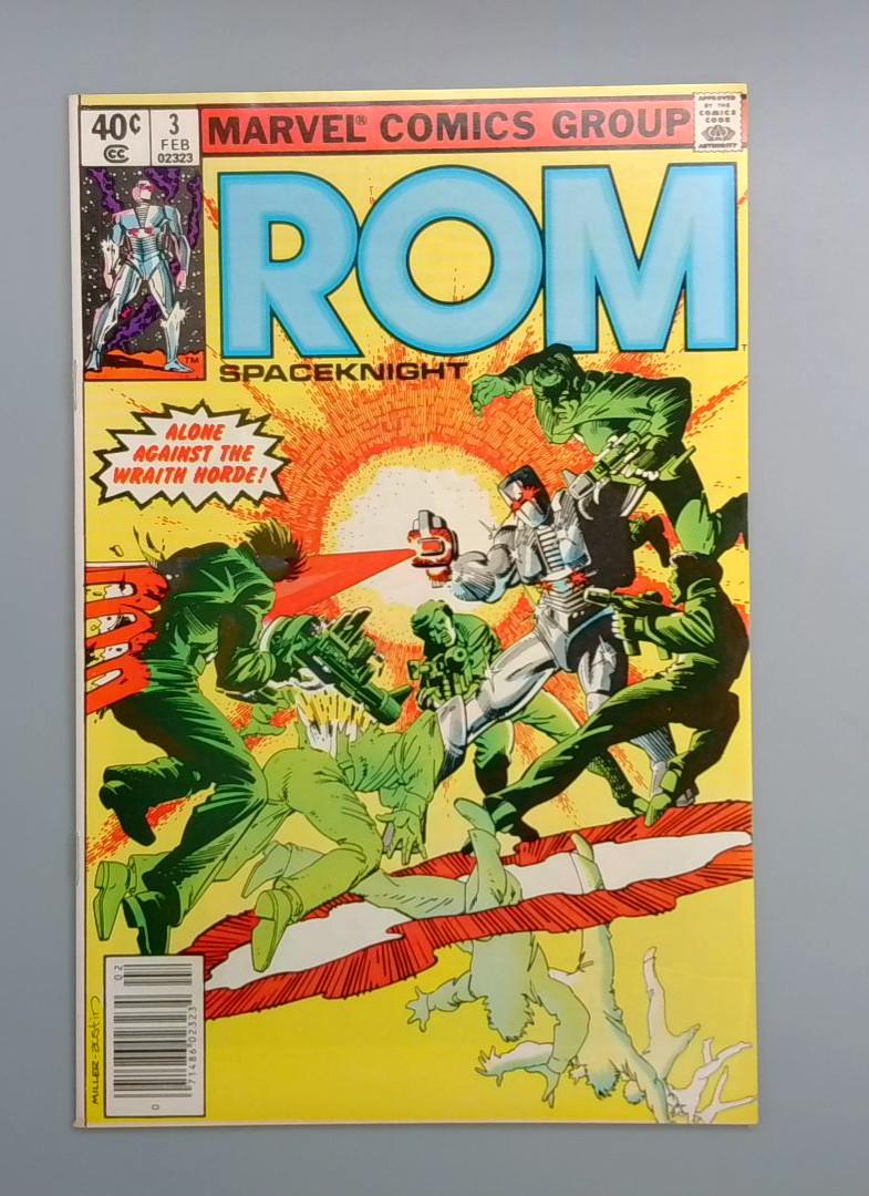 Rom #3 VF/NM Newsstand Marvel Comics, Feb 1980 JR1