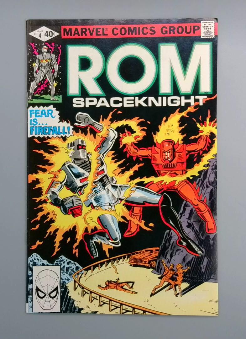Rom #4, VF- Marvel Comics Group, 1979
