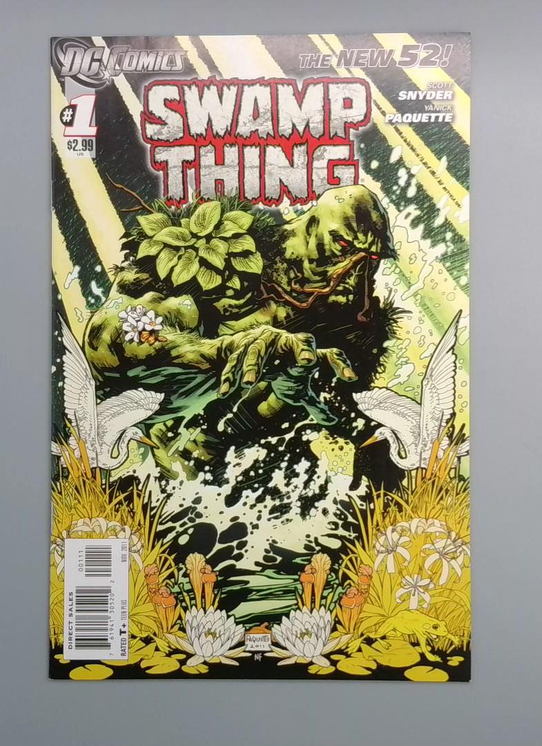 Swamp Thing #1, VF The New 52!, DC Comics, 2011 JR1