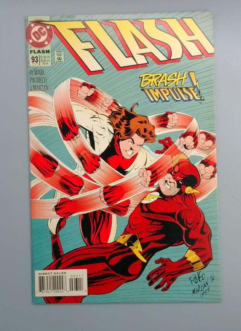 Flash #93 NM- 2nd Impulse, DC Comics, 1994 JR1