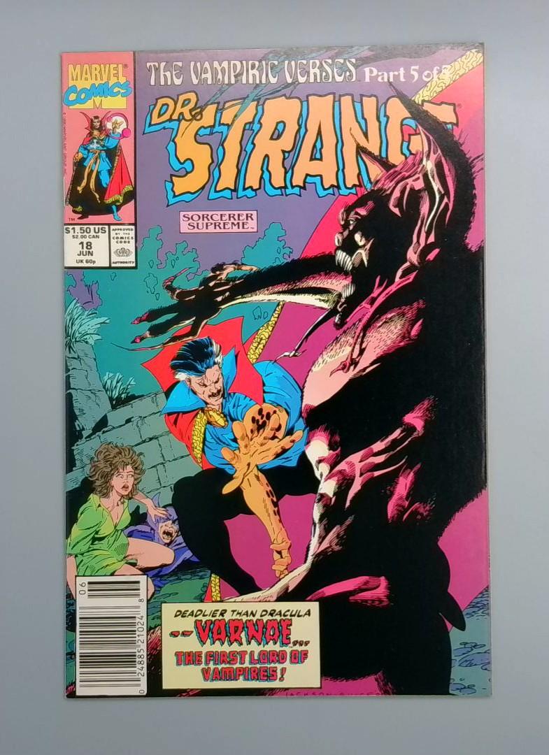 Dr. Strange #18 VF Newsstand Marvel Comics, 1990 JR1
