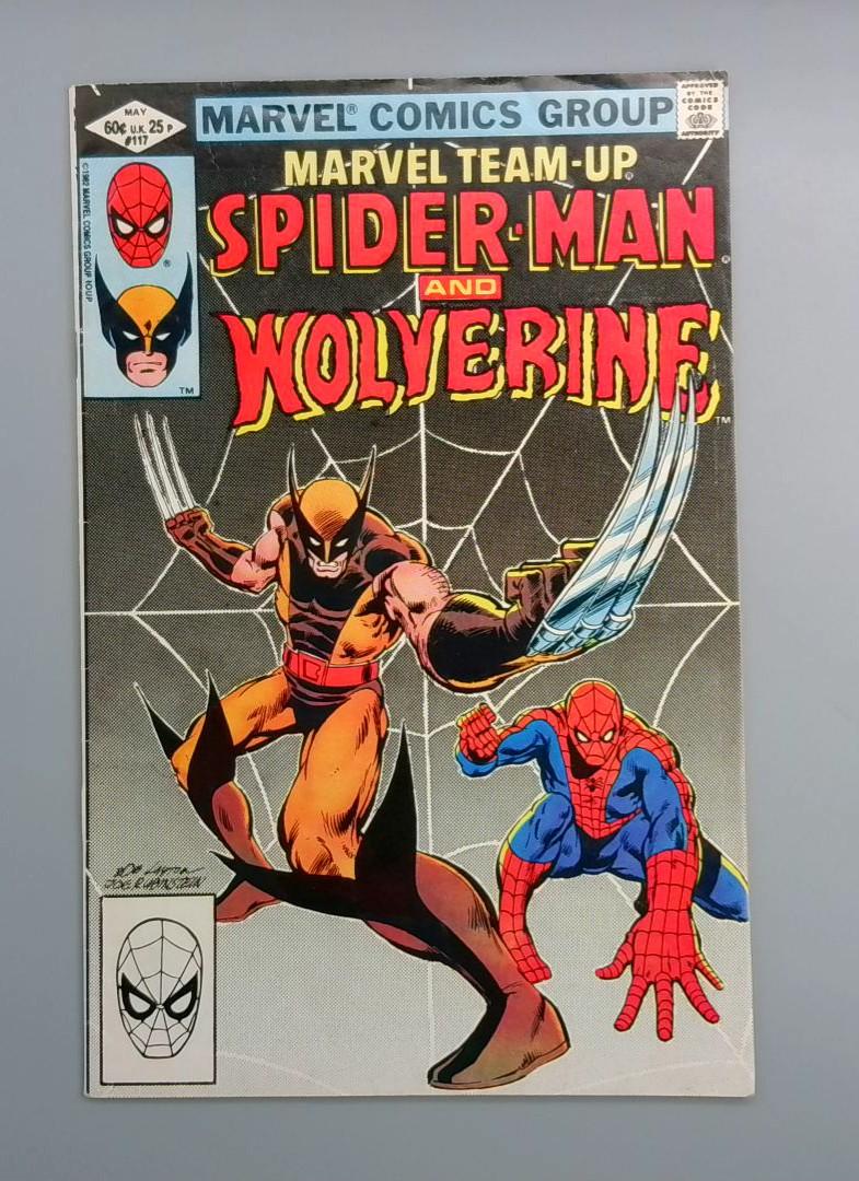 Marvel Team-Up #117 Wolverine, Marvel Comics, May 1982 JR1