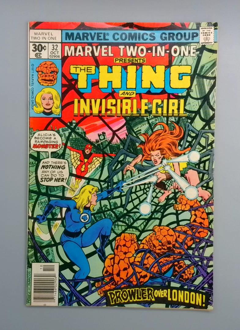 Marvel Two-In-One #32 Early Spider-Woman Marvel Comics, 1977 JR1