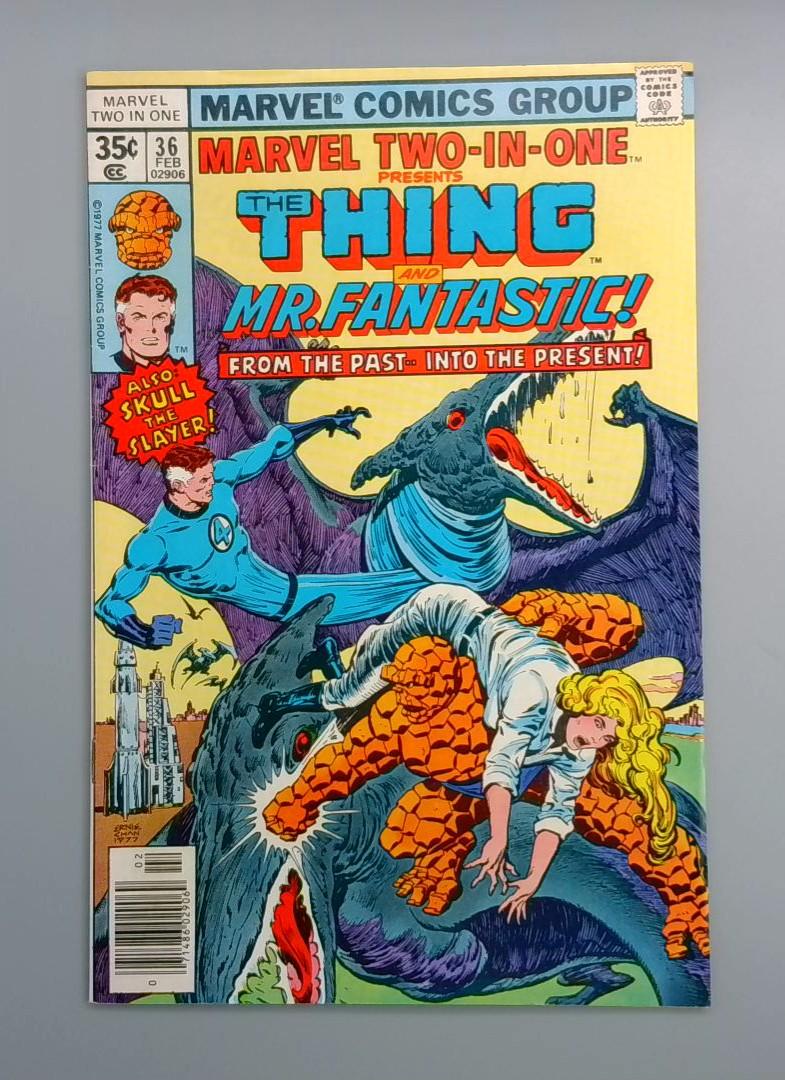 Marvel Two-in-One #36, The Thing and Mr. Fantastic, Marvel Comics, 1977 JR1