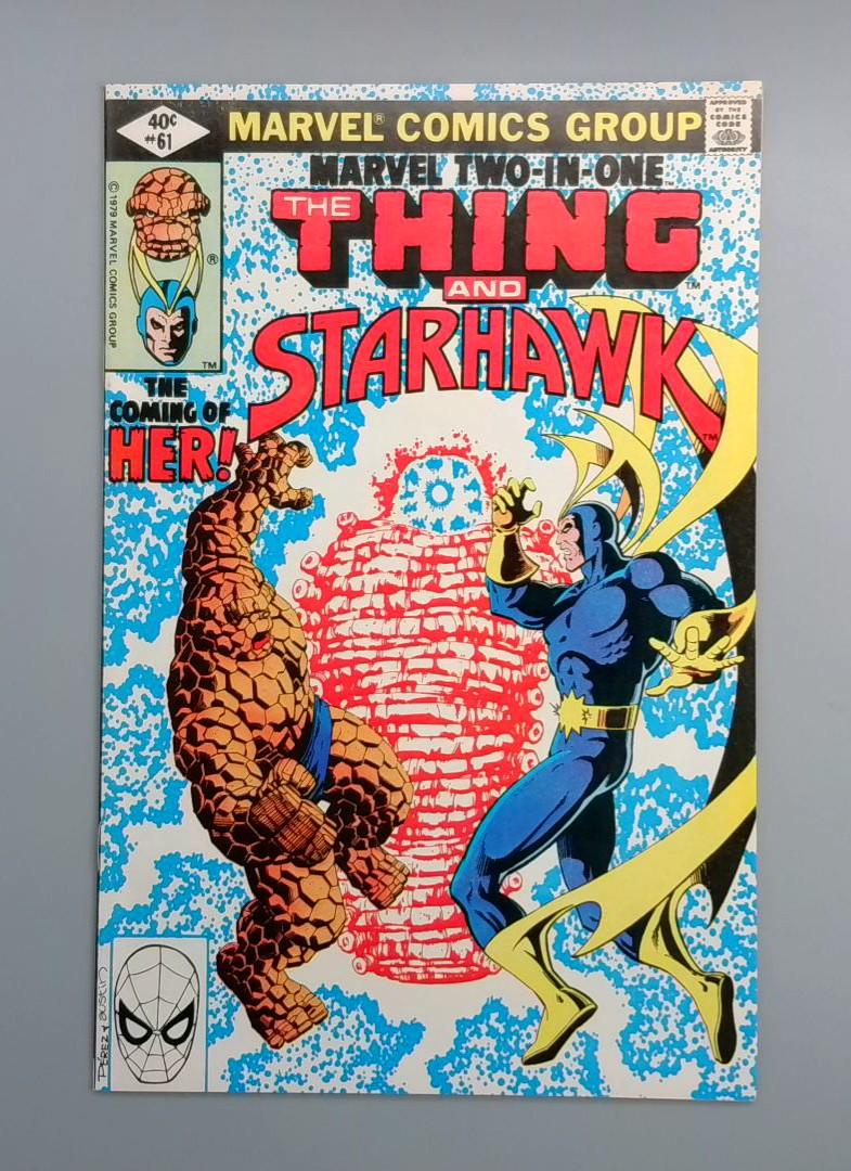 Marvel Two-In-One: #61 NM- 1st Kismet Marvel Comics, 1980 JR1