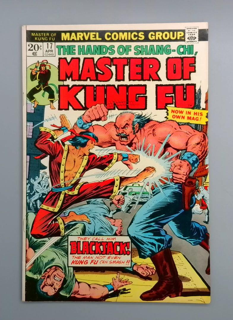 Master of Kung Fu #17 FN 1st Solo Issue Marvel Comics, 1974 JR1