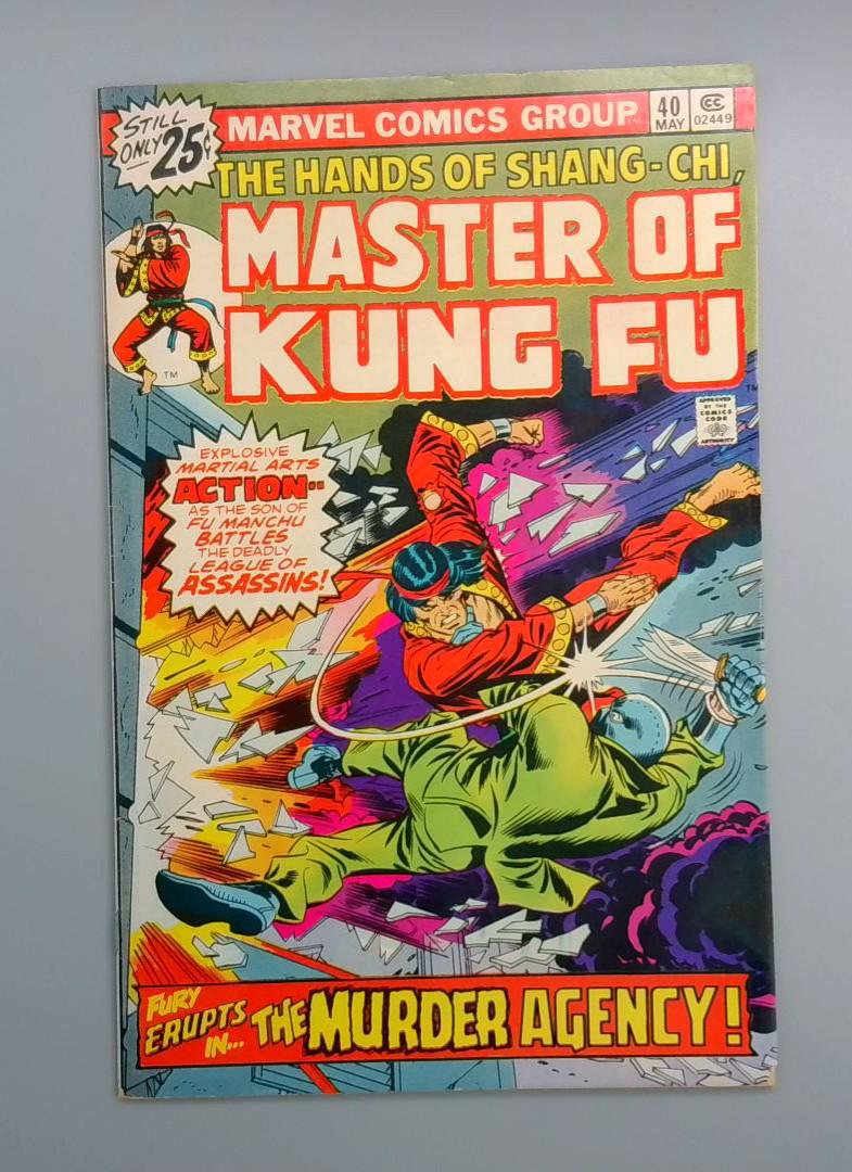Master of Kung Fu #40, Marvel Comics, 1976 JR1