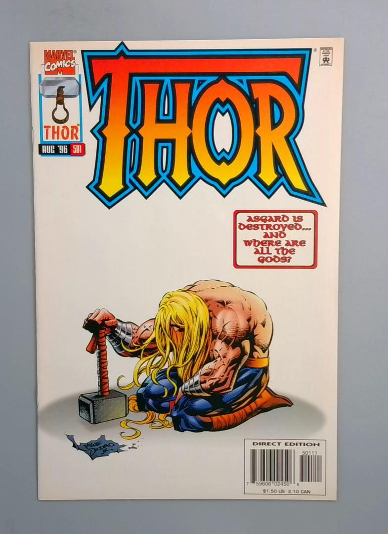 Thor #501, VF/NM Marvel Comics, 1996 JR1