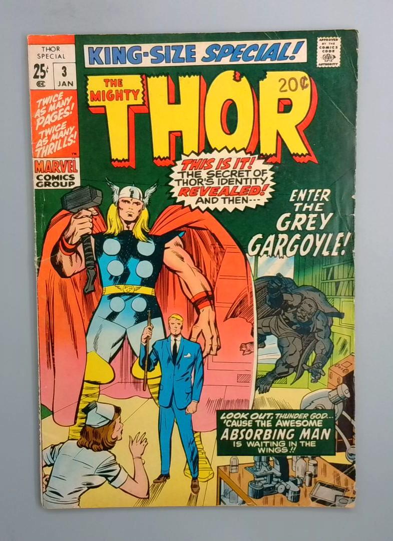 Thor King-Size Special #3 VG+ Marvel Comics, January 1971 JR1