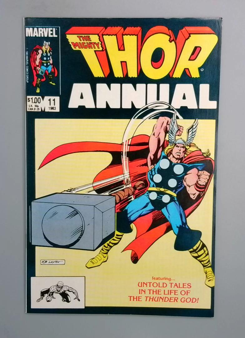 Thor Annual #11, NM- 1st Eitri Marvel Comics, 1983 JR1