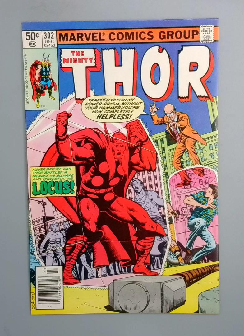 Thor #302, NM- 1st Locust Marvel Comics, 1980 JR1