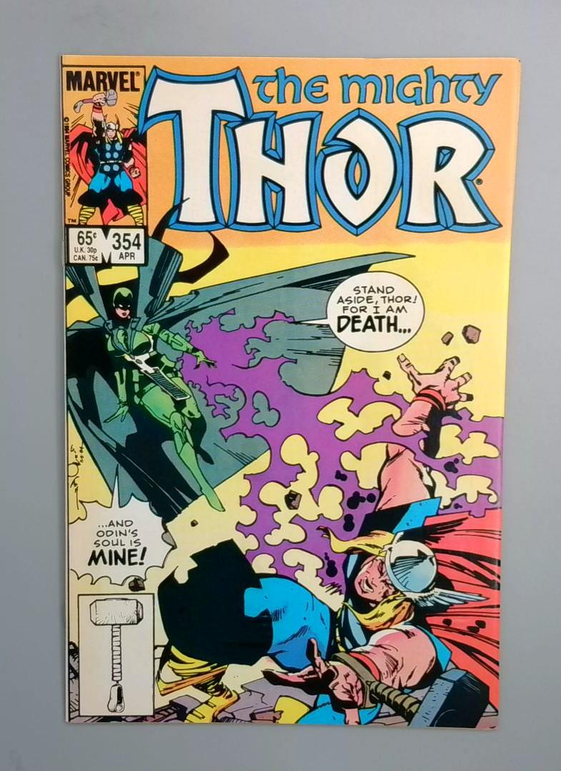 Thor #354, NM- Hela Marvel, 1984 JR1