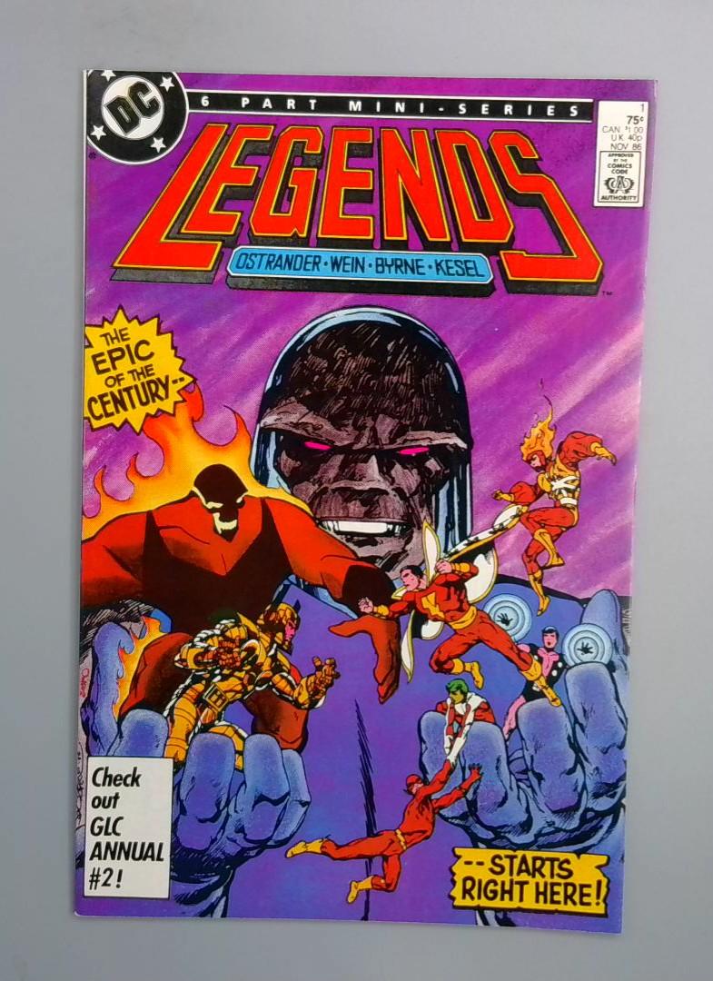 Legends #1 VF/NM 1st Amanda Waller DC Comics, 1986 JR1