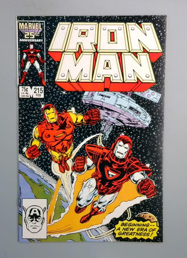 Iron Man #215, NM Marvel Comics, 1987 JR1