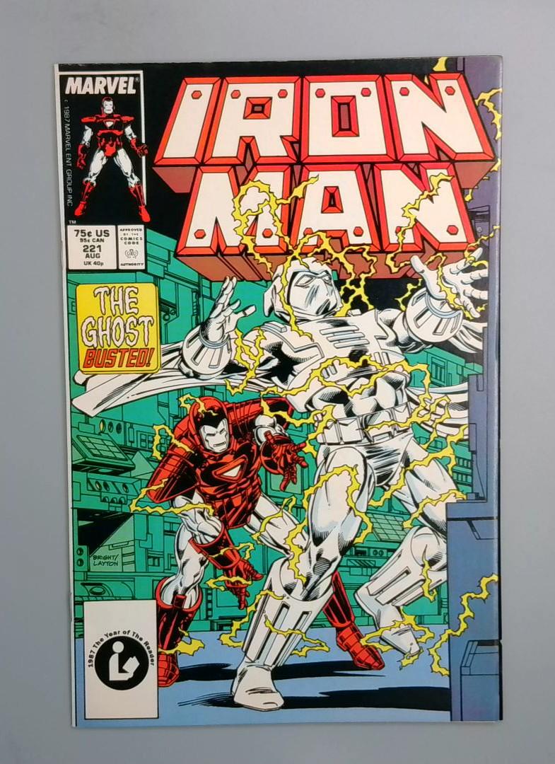 Iron Man #224, The Ghost Busted!, Marvel Comics, 1987 JR1