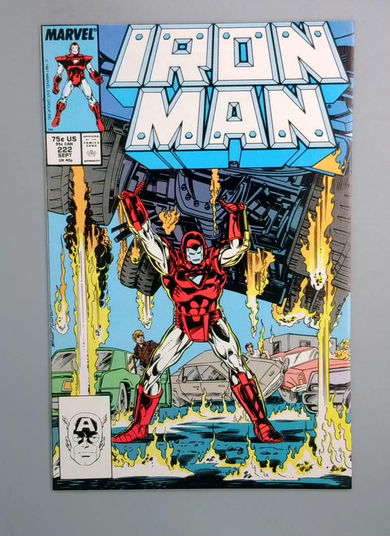 Iron Man #222, NM- Marvel, 1987 JR1