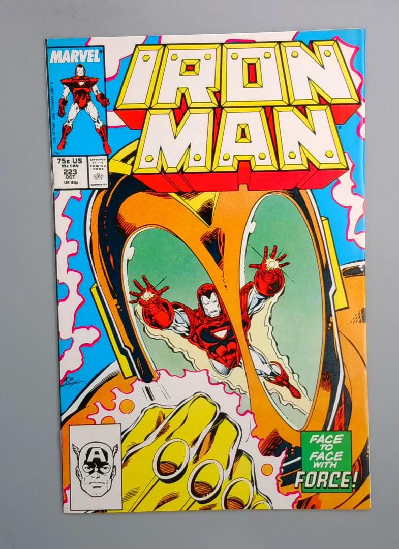 Iron Man #223, NM Marvel Comics, 1990 JR1