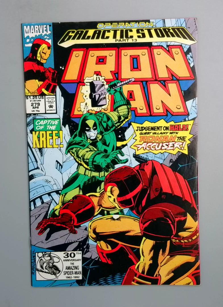 Iron Man #279, Operation: Galactic Storm Part 13, Marvel Comics, 1992 JR1