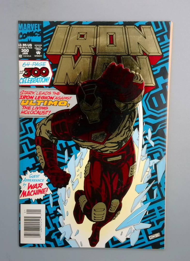 Iron Man #300 NM- Newsstand Marvel Comics, 1994 JR1