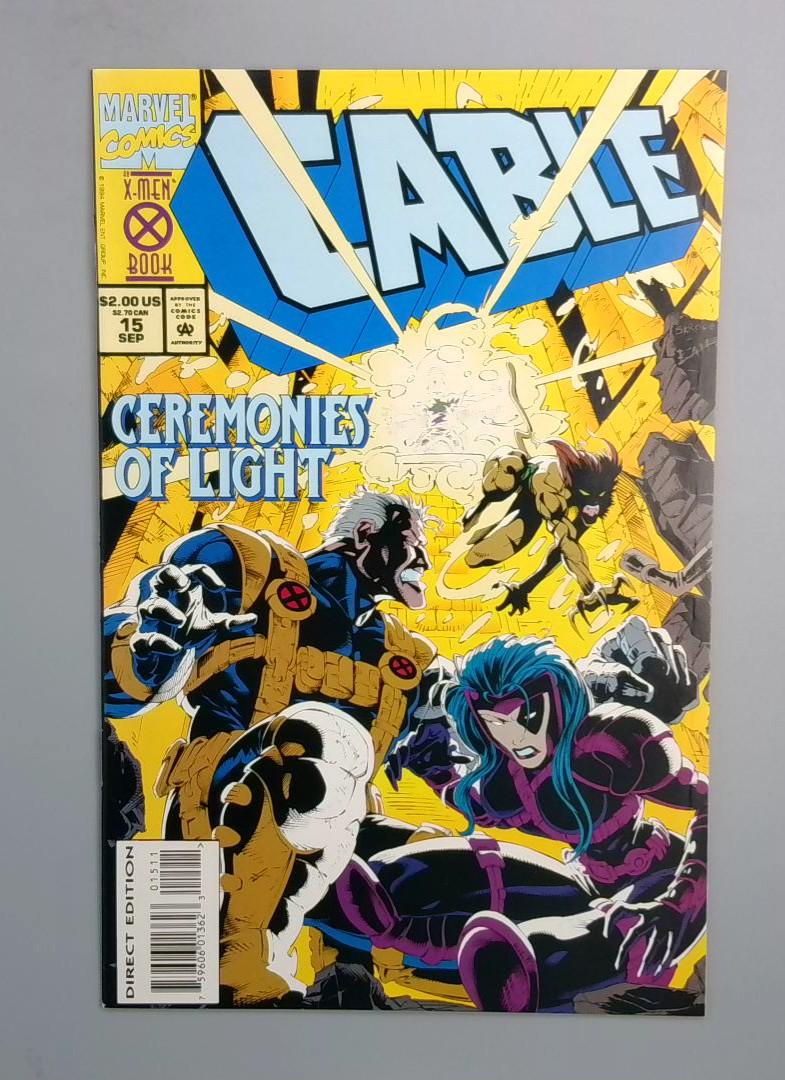 Cable #15 NM 1st Morrow Marvel Comics, September 1994 JR1