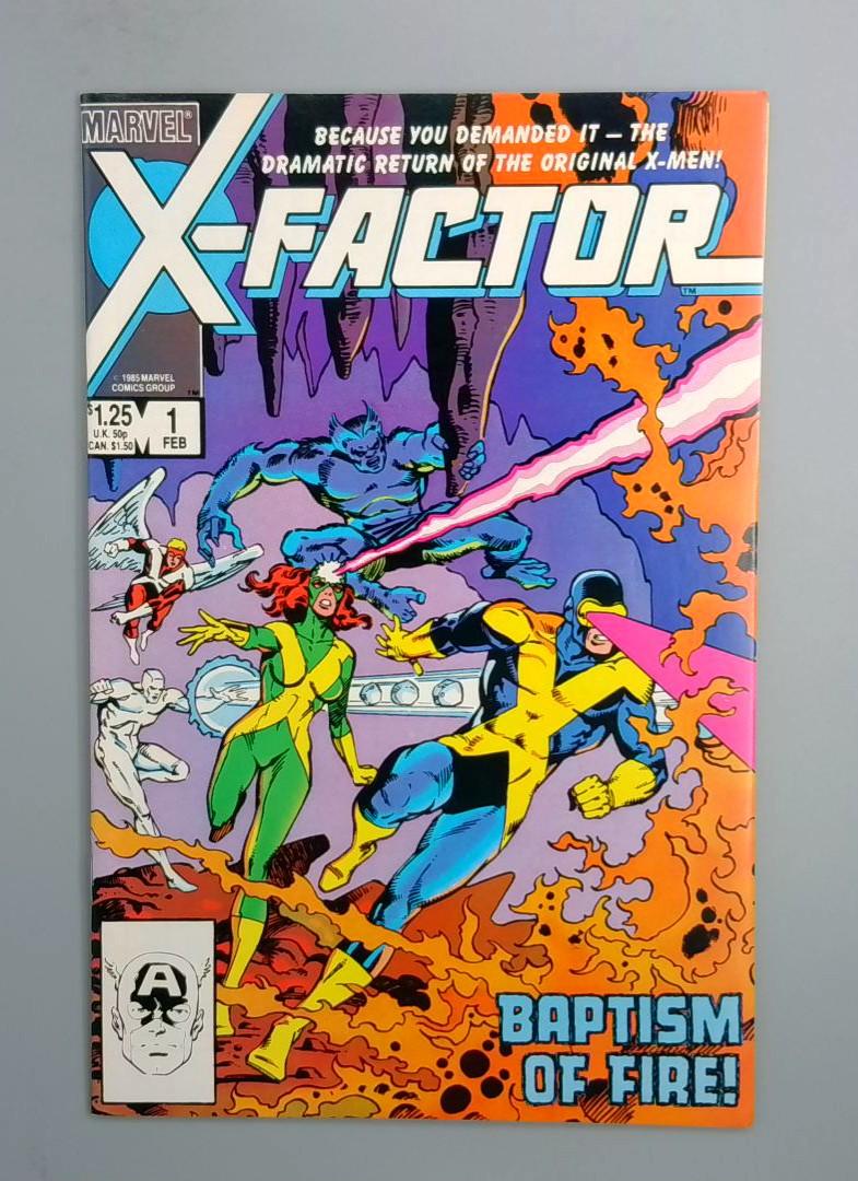 X-Factor #1 VF/NM Marvel Comics, 1986 JR1