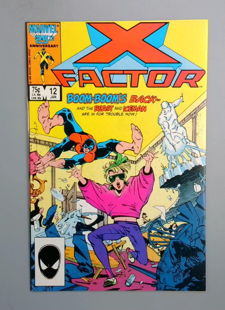 X Factor #12, NM- Marvel Comics, 1987 JR1