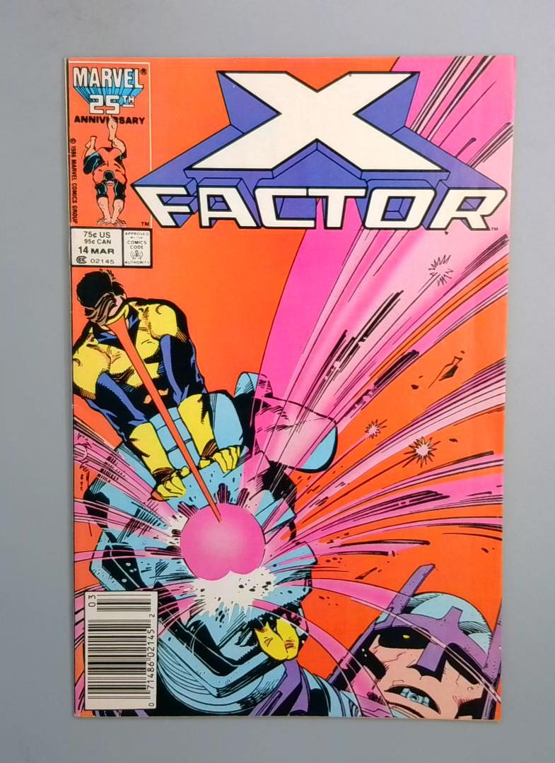 X Factor #14, Newsstand Marvel Comics, 1987 JR1