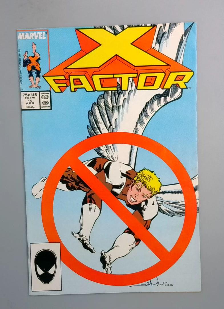 X Factor #15, 1st Four Horsemen Marvel Comics, 1987 JR1