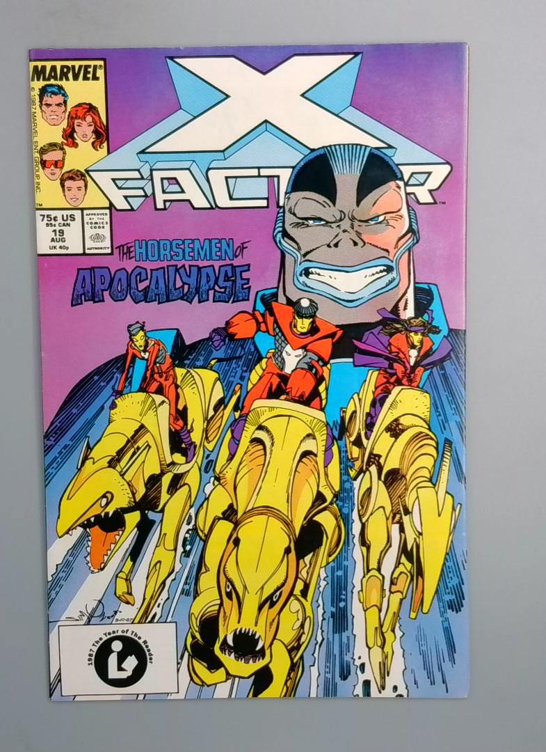 X-Factor #19 VF 1st Four Horseman Death Marvel, 1986 JR1