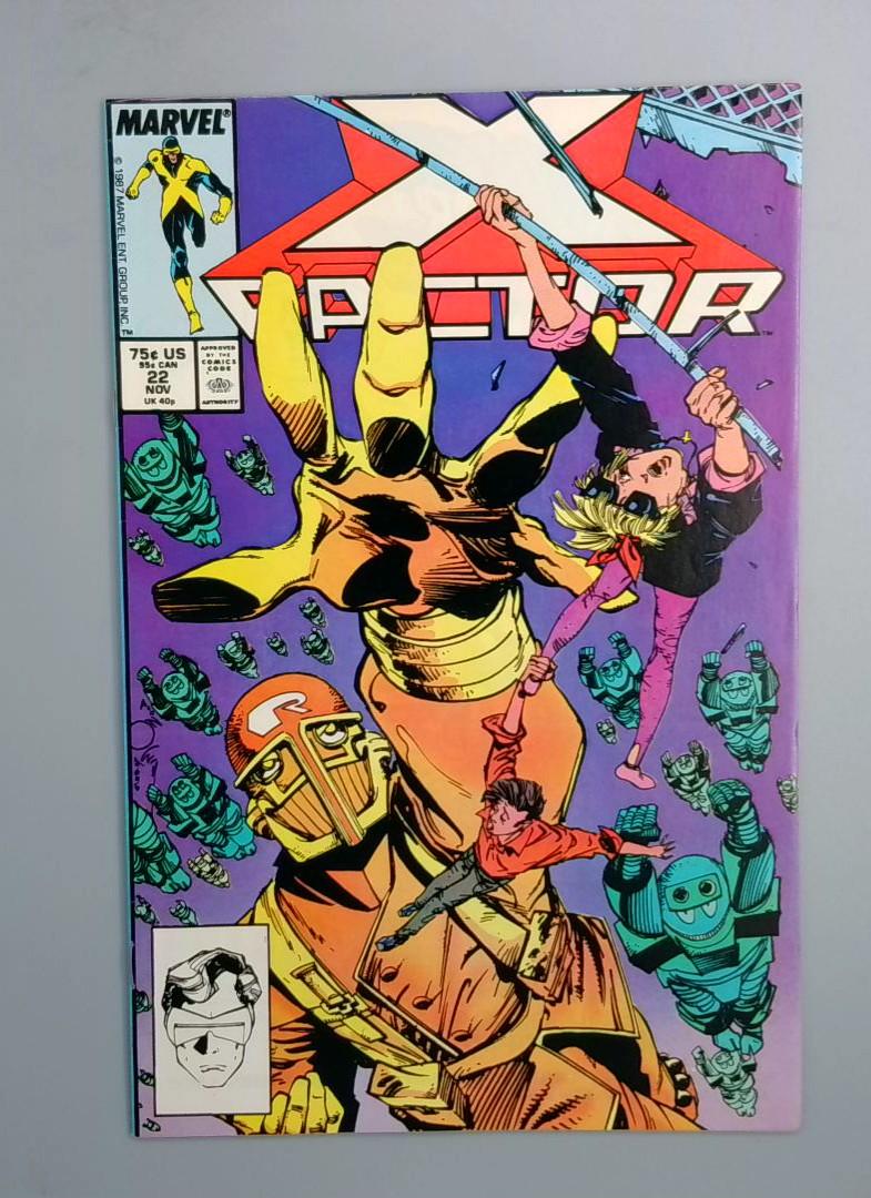 X-Factor #22, VF Marvel Comics, 1987 JR1