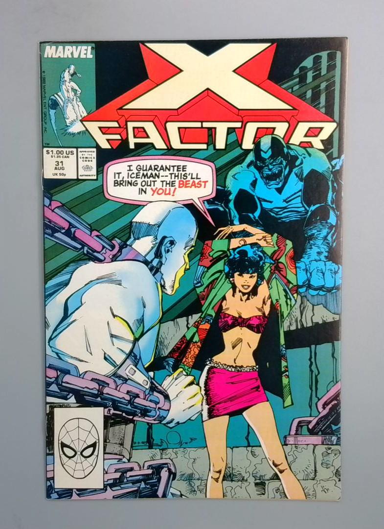 X Factor #31 VF/NM 1st Orphan Maker Marvel Comics, 1987 JR1