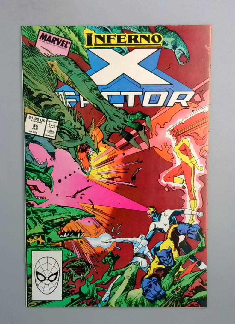 X-Factor #36 NM Inferno, Marvel Comics, 1988 JR1