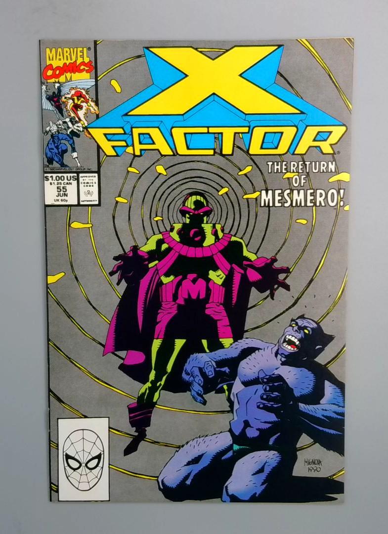 X Factor #55, The Return of Mesemero, Marvel Comics, 1990 JR1