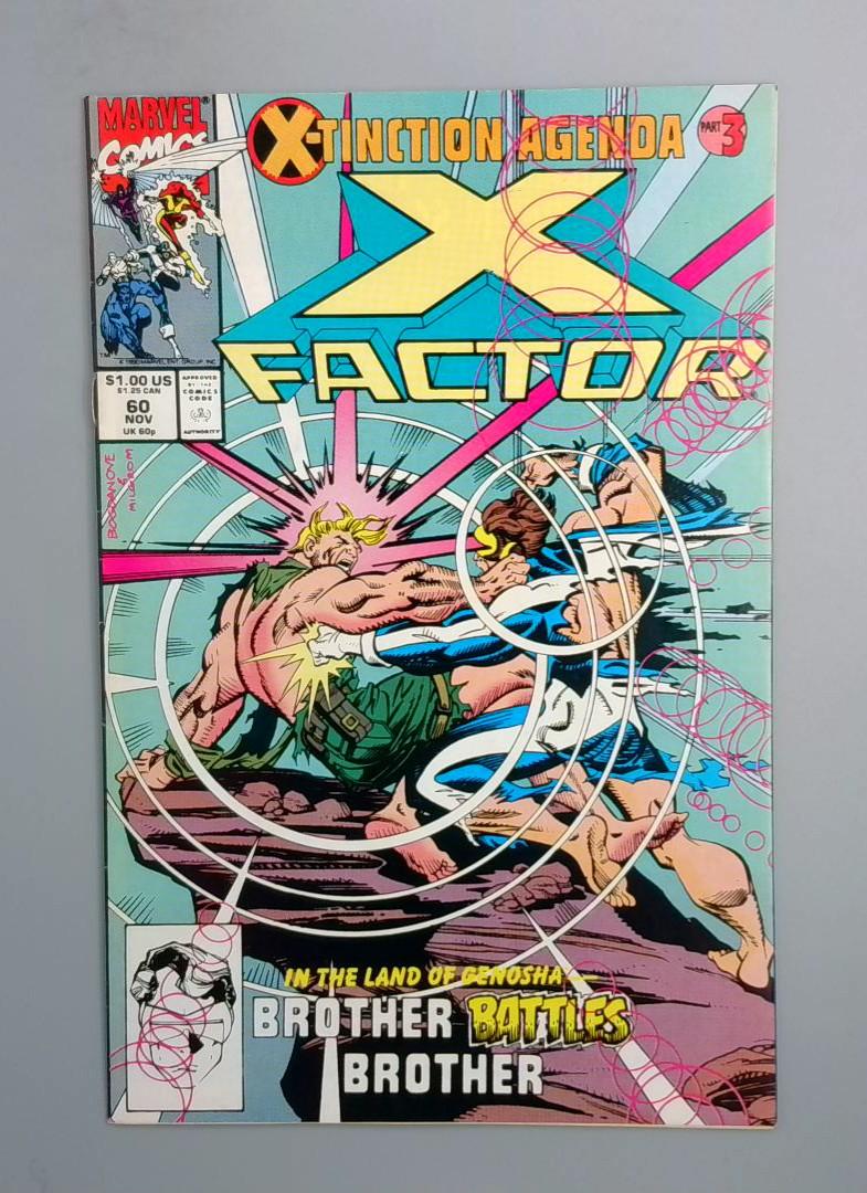 X-Factor #60 VF- First Print Marvel Comics, 1990 JR1