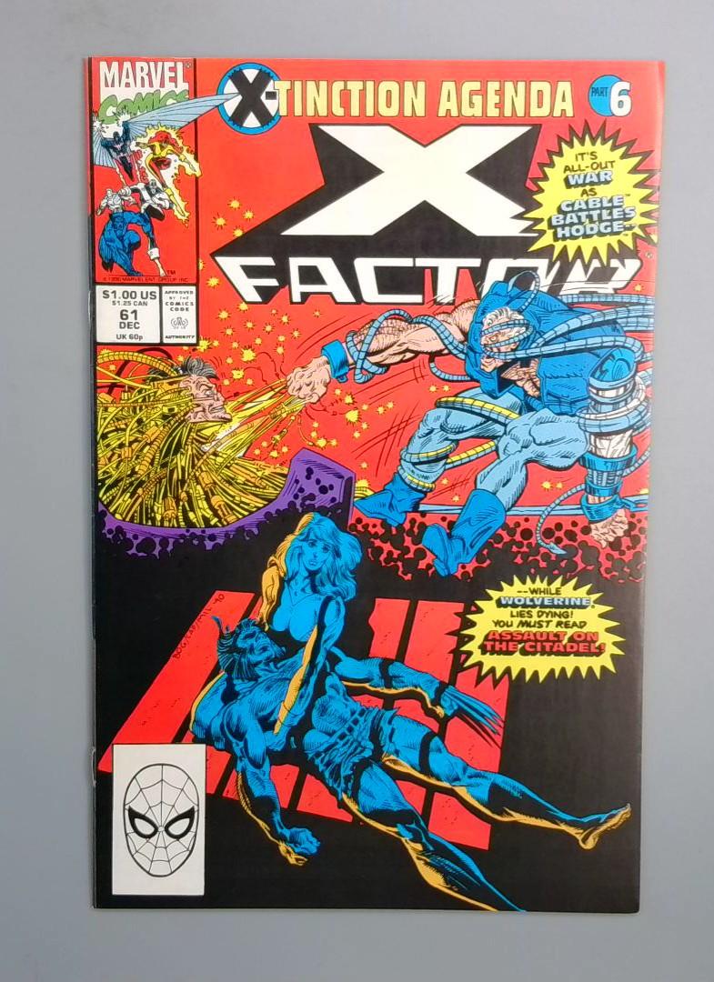 X-Factor #61, NM X-Tinction Agenda Part 6, Marvel Comics, 1990 JR1