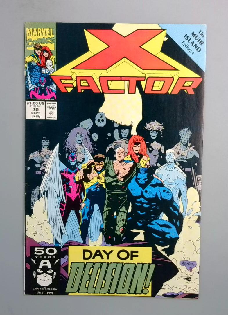 X-Factor #70, Day of Decision, Marvel Comics, 1991 JR1