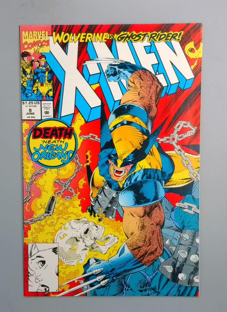 X-Men #9 NM- Ghost Rider Marvel Comics 1992 JR1