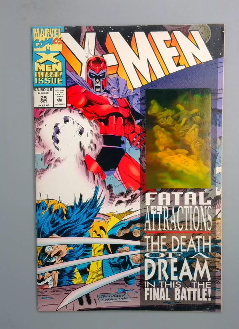 X-Men #25, VF/NM Fatal Attractions, Marvel Comics, 1993 JR1